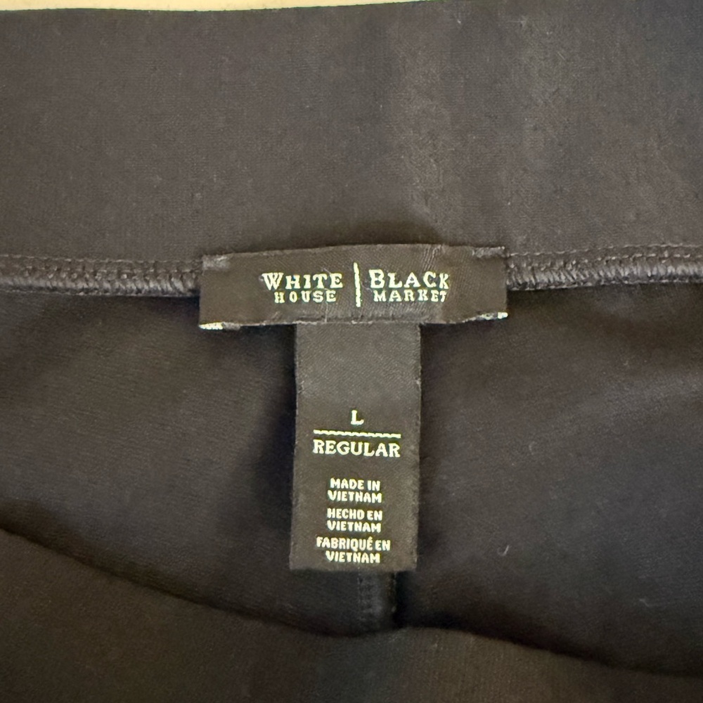 White House Black Market Classic Black Pants - Picture 5 of 5